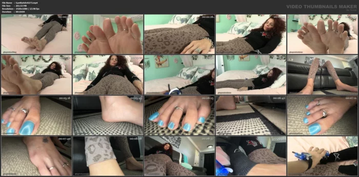 Ginary's Teleporting Feet - A Close - Up Adventure - GINARYS KINKY ADVENTURES / GKA PRODUCTIONS - MP4