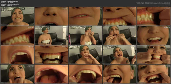 Ayla Shows Off & Whitens Dirty Teeth - GINARYS KINKY ADVENTURES / GKA PRODUCTIONS - MP4