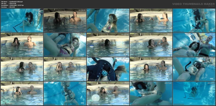 Morgana & Vika Underwater Breath Holding - GINARYS KINKY ADVENTURES / GKA PRODUCTIONS - MP4