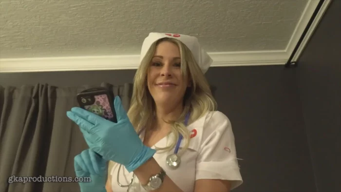 Nurse Nikki Brooks Extracts Your Cum - GINARYS KINKY ADVENTURES / GKA PRODUCTIONS - MP4