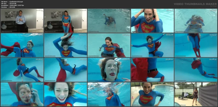 Supergrrl Swims Just For You - GINARYS KINKY ADVENTURES / GKA PRODUCTIONS - MP4