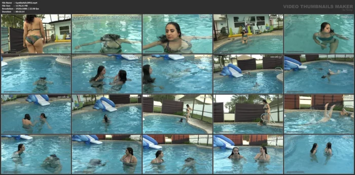 Gia & Indica - Swimming & Breath Holding - GINARYS KINKY ADVENTURES / GKA PRODUCTIONS - MP4