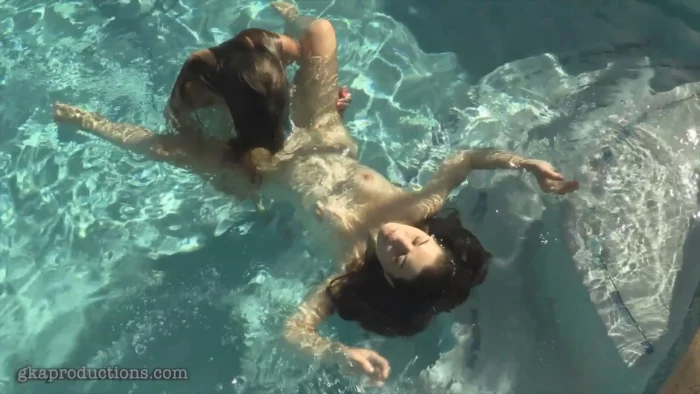 Anastasia & Kitty Sexy Swimming Lesbians - GINARYS KINKY ADVENTURES / GKA PRODUCTIONS - MP4