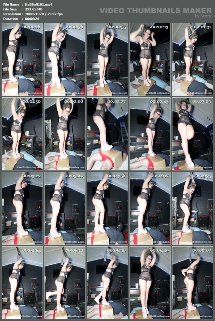 Pink Converse Wedges Ball Stomping Board Part 1 - HARDBALLBUSTING - MP4