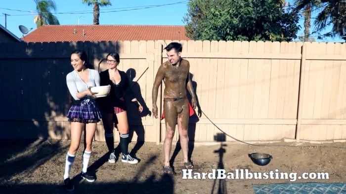 Made Us Pretty Girls Get A Bad Grade Mud Punishment - HARDBALLBUSTING - MP4