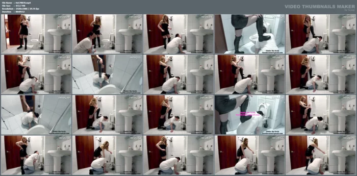 Toilet Brush - HEEL15CM / ALINAMOSKOYORLOVA PROD - MP4