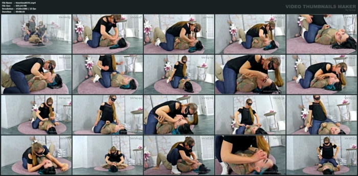 I Love To Play Air Games With The Slavegirl - Lady Nora - HOMSMOTHER - MP4