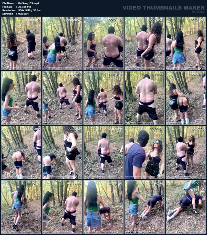 Spanking Time At The Forest - HULYA CENGIZ - MP4