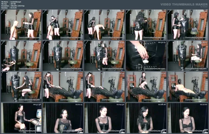 Archive #148 - Mistress Isabella With Slave Worm - ISABELLA SINCLAIRE / GWENMEDIA - MP4