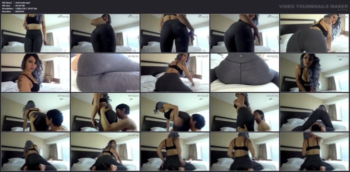 Gym Creepers Put On Notice - Facesitting And Ass Worship In Yoga Pants - JORDYN FOX - MP4