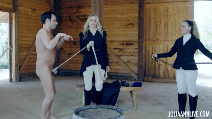 Stallion Slave Examination - Cherie Deville, Marcelo - JULIA ANN LIVE - MP4