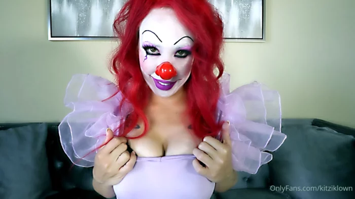 Worship My Perfect Clown Tits - KITZI KLOWN / KENDALL OLSEN - MP4