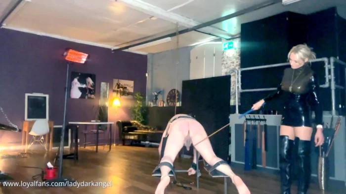 The End Of The Caning - LADYDARKANGEL - MP4