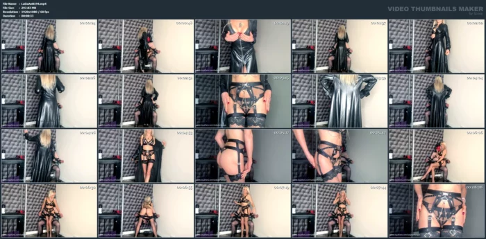 Unveiling Teasing Of My New Lingerie - LADYDARKANGEL - MP4