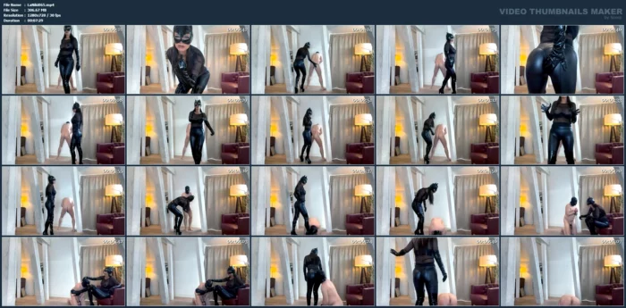 Hard Ballbusting For Ma Bitch Slave - LADY NIKITA - MP4