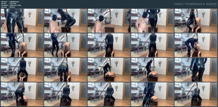 Pegging Strap On For My Fuckung Slave - LADY NIKITA - MP4