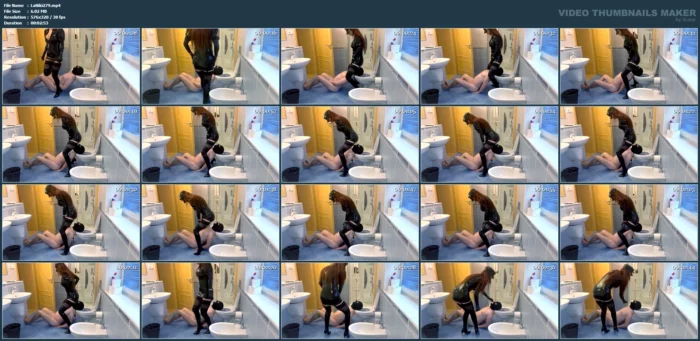 Toilet Slave - LADY NIKITA - MP4