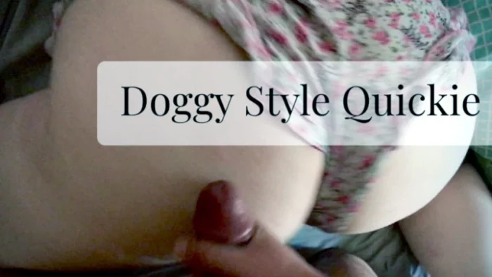 Doggy Style Quickie POV - LEXXI BLAKK / ALEXIS BLAKK - MP4