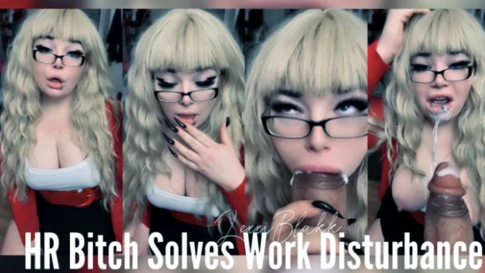 HR Bitch Solves Work Disturbance - LEXXI BLAKK / ALEXIS BLAKK - MP4