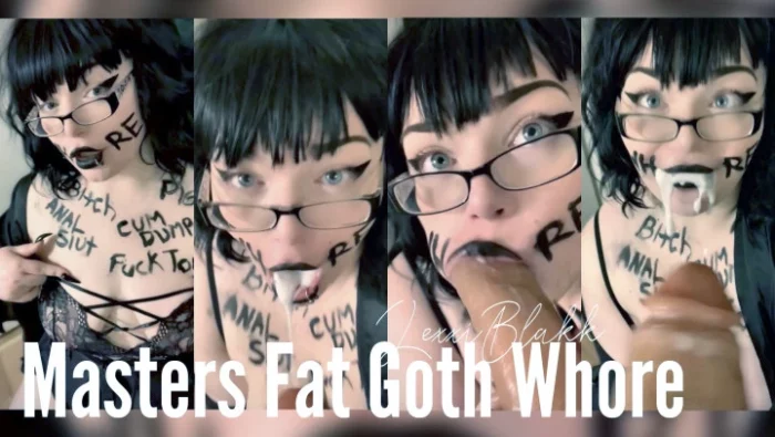 Masters Fat Goth Whore - LEXXI BLAKK / ALEXIS BLAKK - MP4