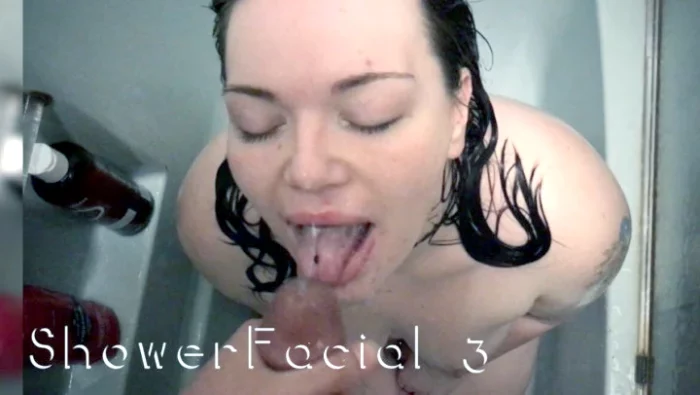 Sloppy HD Deep Throat with Facial - LEXXI BLAKK / ALEXIS BLAKK - MP4