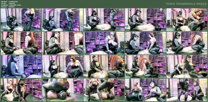 Breathplay And Facesitting Tease - Miss Evilia, Minty Knox - LUXURIOUS SINS / BDSM STUDIO LUX - MP4