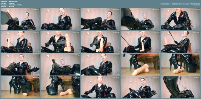 You Crawl To Mistress, Like A Disgusting Little Worm - MADAME JULIETTE - MP4