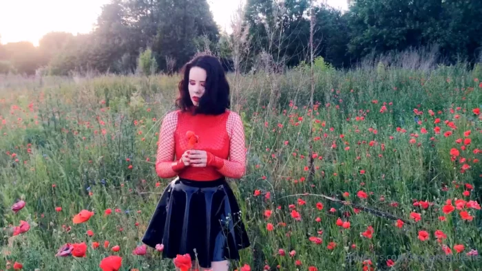 Come With Me For A Walk In Poppy Field - MADAME JULIETTE - MP4