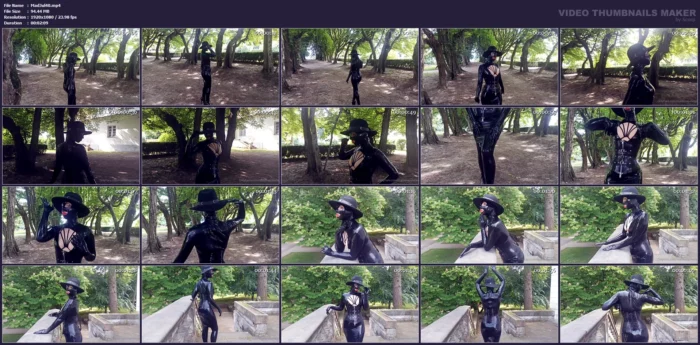 Mysterious Shiny Lady Appeared In The Park, Dare To Follow Her - MADAME JULIETTE - MP4