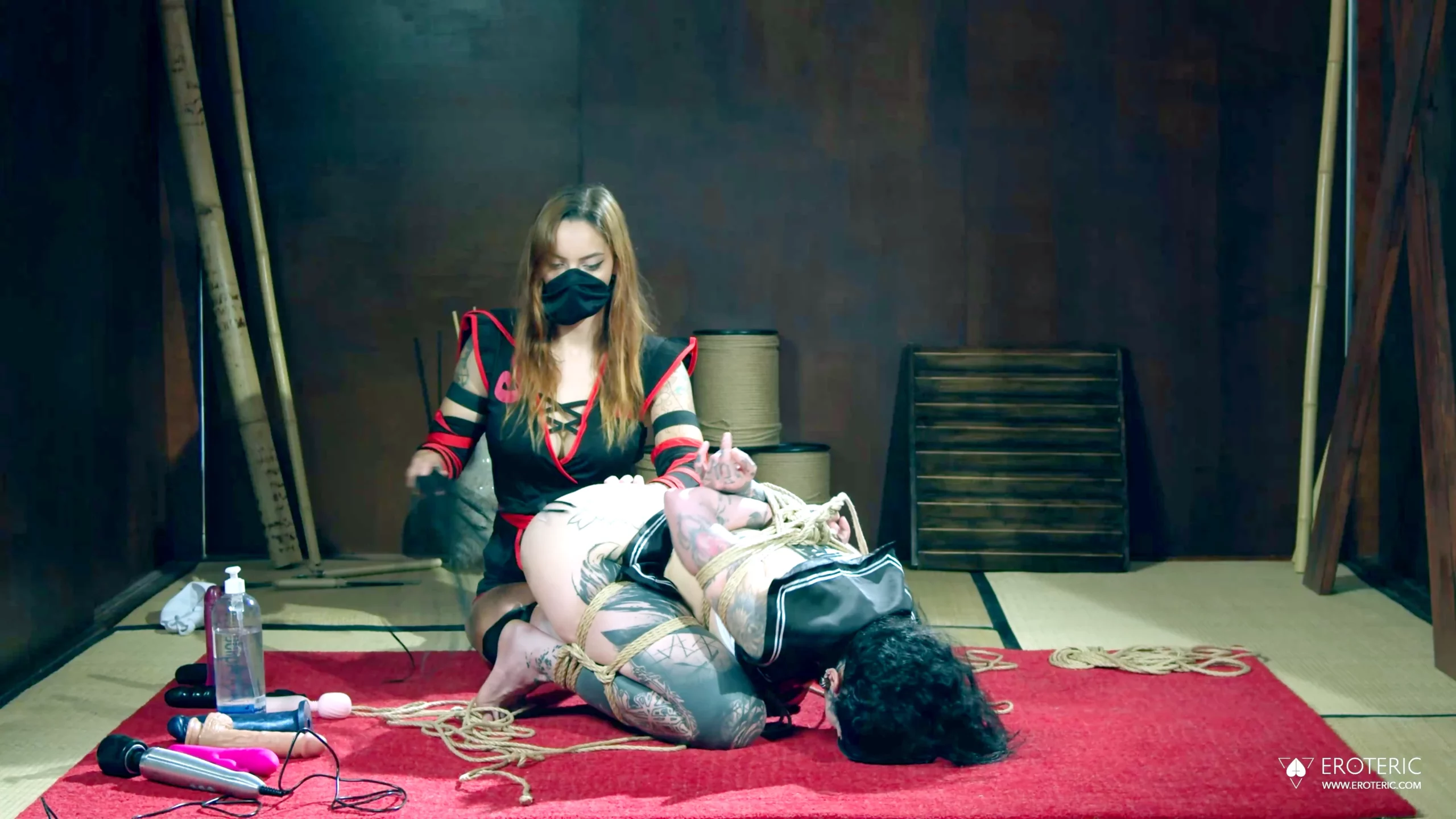 Xander Moon Vs Margout Ninja Shibari Hentai Attack - MARGOUT DARKO / EROTERIC - MP4