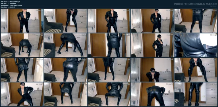 All In Leather Milf Posing - MATURE_CUNT / MATURE_C - MP4