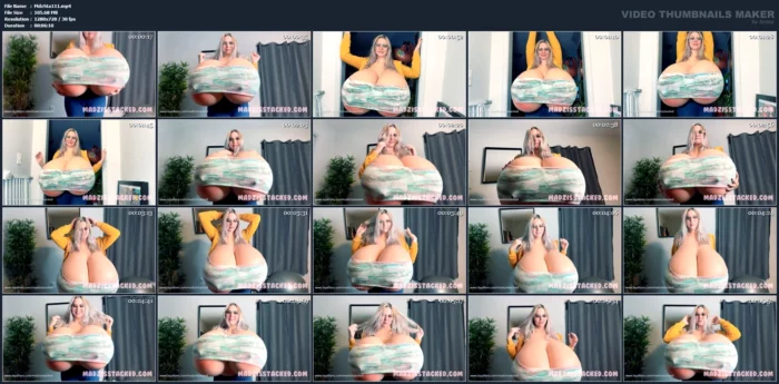 Breast Worship (Double X Cups) - MADZ IS STACKED - MP4