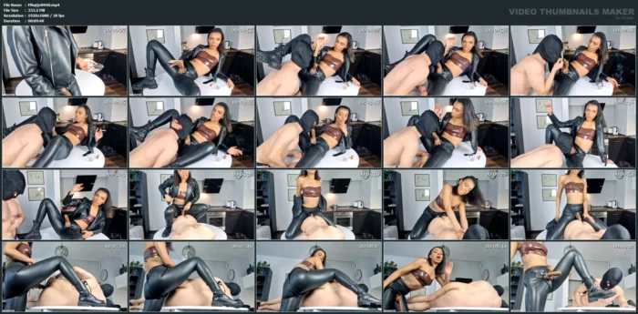 Smoke & Chill Interracial Pegging - MAHOGANYQEN - MP4