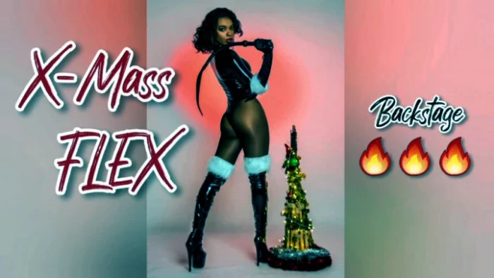 X Mass Flex Fetish Shoot Backstage - MAHOGANYQEN - MP4