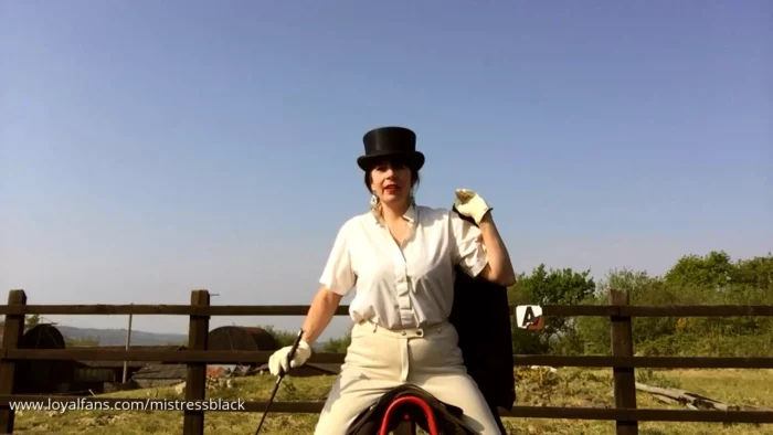 Mistress Black The Riding Instructor - MISTRESS BLACK - MP4