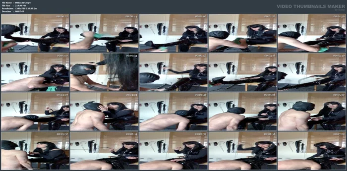 Boot Worship - MISTRESS BLACK - MP4