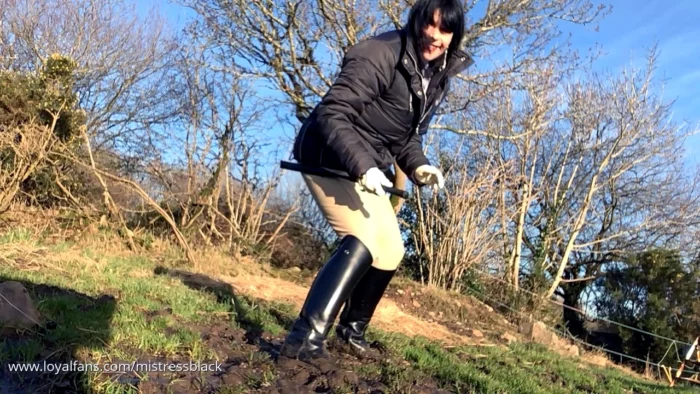 Dirty Riding Boots - MISTRESS BLACK - MP4