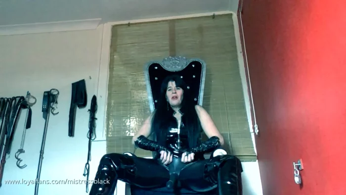 You Expected Pegging - MISTRESS BLACK - MP4