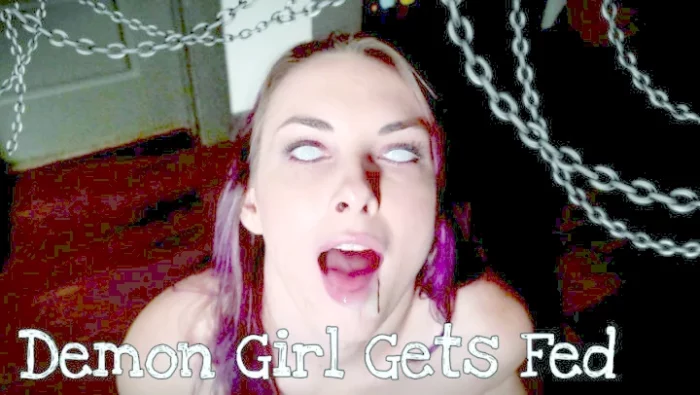 Demon Girl Gets Fed - MISS MALORIE SWITCH - MP4