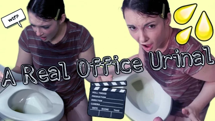 A Real Office Urinal - MISS MALORIE SWITCH - MP4