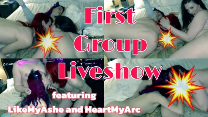 Likemyashe And Heartmyarc In Scene: First Group Liveshow - MISS MALORIE SWITCH - MP4