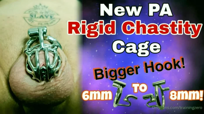 New Pa Rigid Chastity Cage - MISS RAVEN / TRAININGZERO - MP4