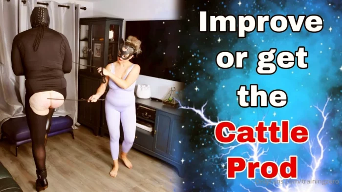 Improve Or Get The Cattle Prod - MISS RAVEN / TRAININGZERO - MP4