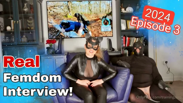 Real Femdom Interview Ep. 3 - MISS RAVEN / TRAININGZERO - MP4