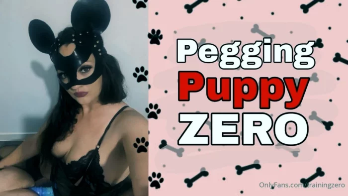 Pegging Puppy Zero - MISS RAVEN / TRAININGZERO - MP4