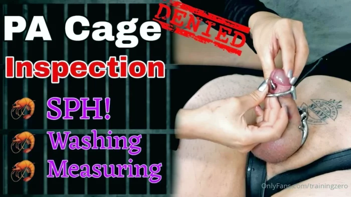 Pa Cage Inspection - MISS RAVEN / TRAININGZERO - MP4