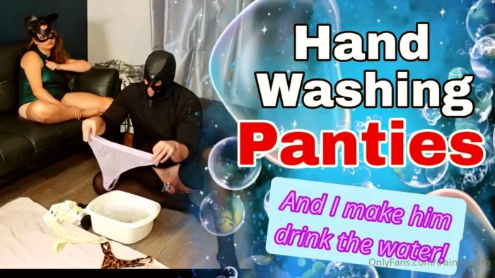 Hand Washing Panties - MISS RAVEN / TRAININGZERO - MP4