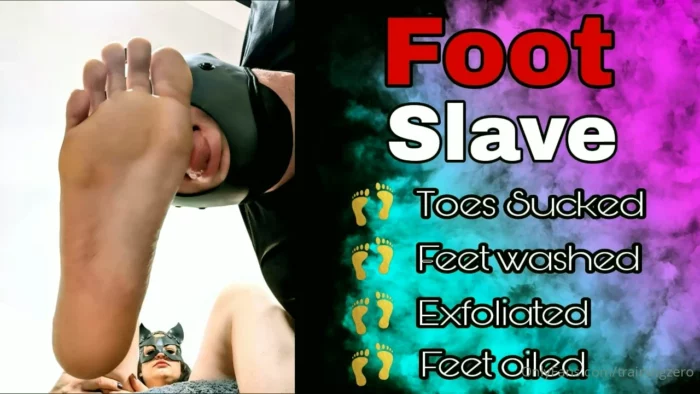 Foot Slave - MISS RAVEN / TRAININGZERO - MP4