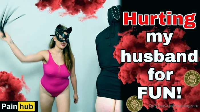 Hurting My Husband For Fun! - MISS RAVEN / TRAININGZERO - MP4