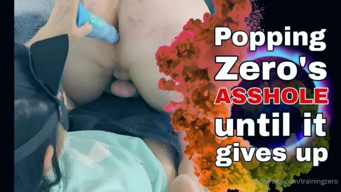 Popping Zero's Asshole Until It Gives Up - MISS RAVEN / TRAININGZERO - MP4